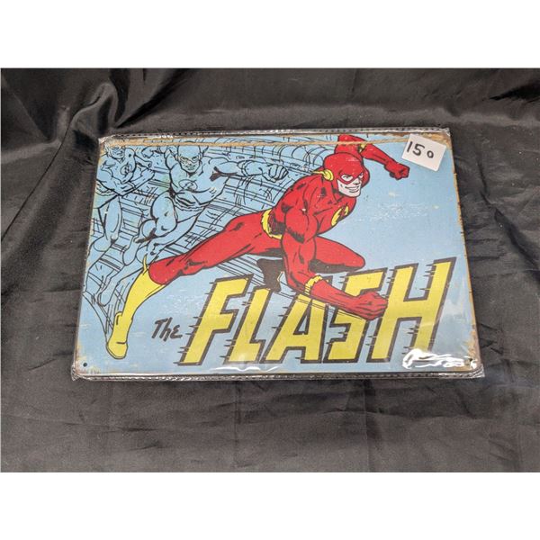 Metal sign, 12x8", The Flash