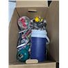 Image 1 : Box of cutlery and kitchen ware