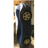 Image 2 : Blue Toddler Race Car Bed **MATTRESS NOT INCLUDED