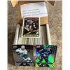 Image 1 : Lot of 190ish different Vancouver Canucks Hockey Cards. Mixed Brands. Mixed years. Trevor Linden