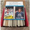Image 1 : Battle of Alberta. Calgary Flames & Edmonton Oilers hockey cards. 200 count box
