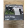 Image 2 : Crystal doorknob with solar railing lights