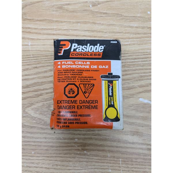 "Paslode" cordless nailer fuel cells