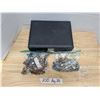 Image 1 : Jewellery box with 1 bag mixed watches, with one bag necklaces etc.