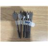 Image 1 : Wood Spade Bit Set – 1”, ?”, ¾”, ?”, ½”, ?[x=#