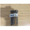 Image 1 : Wood Spade Bit Set – 1”, ¾”, ?”, ½”, ?”