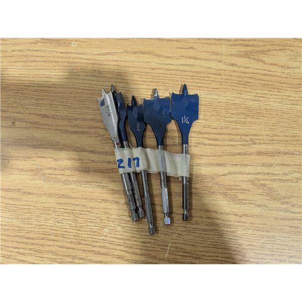 Wood Spade Set - 1 ¼” and ¾”