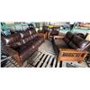 Image 1 : Living Room Sofa Set. (See pictures for dimensions)