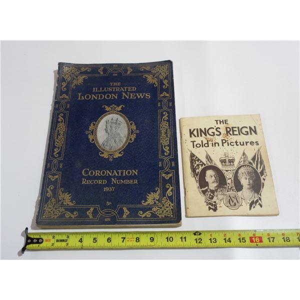 1937 King George VI Coronation Record Book & King’s Reign Commemorative