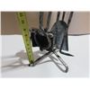 Image 2 : Vintage Metal Hearth Set