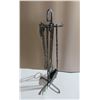 Image 4 : Vintage Metal Hearth Set