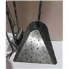 Image 5 : Vintage Metal Hearth Set