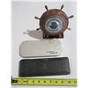 Image 4 : Vintage Nautical Barometer, Drafting Set, Outman Locator