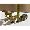 Image 2 : (3) Brass Animal Figurines (Horse, Elephant, Pheasant) -2.25kg total