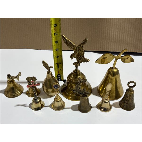 Brass Bell Lot - 1.25kg total