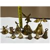 Image 1 : Brass Bell Lot - 1.25kg total