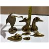 Image 1 : Brass Ducks/Birds Lot – 2.65kg total