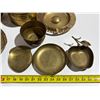 Image 3 : Lot of Brass Plates and Bowls – 2.25kg total