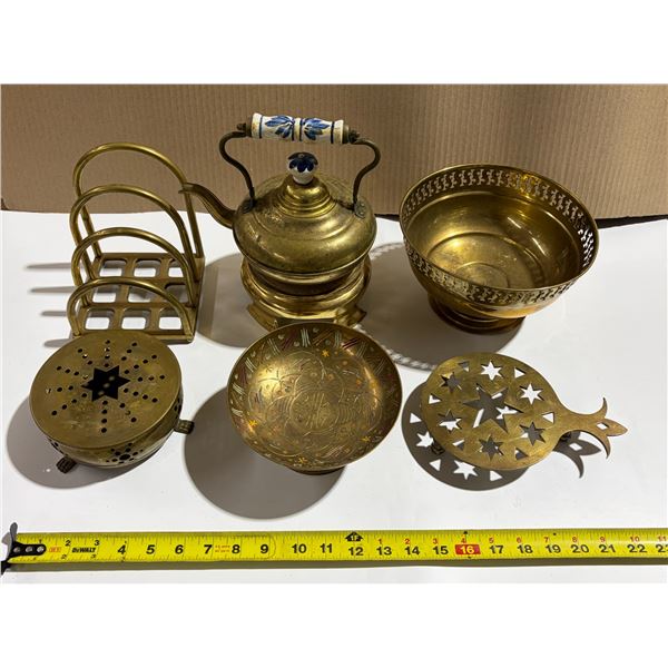 Lot of Misc. Brass Items – 3.2kg total