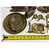 Image 2 : Lot of Vintage Brass Items – 3.5kg total