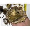 Image 3 : Lot of Vintage Brass Items – 3.5kg total