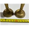 Image 4 : (2) Pairs of Brass Candle Sticks – 2.75kg total