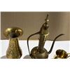Image 7 : Assorted Brass Item Lot inc. Candle Snuffer, Sugar Tongs, etc. – 1.95kg