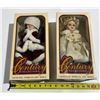 Image 1 : (2) Century Collection Genuine Porcelain Dolls in Original Box