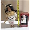 Image 1 : (2) Vintage Porcelain Dolls