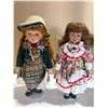 Image 2 : (4) Vintage Porcelain Dolls