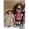 Image 2 : (4) Vintage Porcelain Dolls