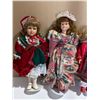 Image 2 : (4) Vintage Porcelain Dolls