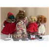Image 4 : (4) Vintage Porcelain Dolls