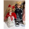 Image 2 : (4) Vintage Porcelain Dolls