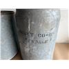 Image 2 : Vintage Galvanized Honey & Dairy Pails