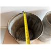 Image 3 : Vintage Galvanized Honey & Dairy Pails