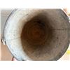 Image 3 : (2) Vintage Galvanized Metal Buckets