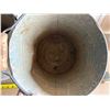 Image 4 : (2) Vintage Galvanized Metal Buckets