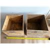 Image 2 : (2) Vintage Wooden Canadian Butter Saskatchewan Crates – The Dairy Pool & Co-Op