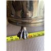 Image 4 : (3) Piece Brass Lot inc. Umbrella Stand w/ Lion Feet, Lion Head Planter, etc.