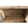 Image 5 : Antique Dome-Top Wooden Steamer Trunk – 24”H x 32”L x 19”W