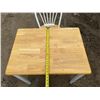 Image 3 : Small Kitchen Table Set - Table (29”H x 32”L x 23.5”W) & (2) Chairs (36[x