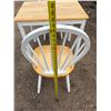Image 5 : Small Kitchen Table Set - Table (29”H x 32”L x 23.5”W) & (2) Chairs (36[x