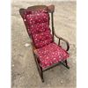 Image 1 : Vintage Rocking Chair, 37” Tall