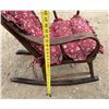 Image 4 : Vintage Rocking Chair, 37” Tall