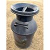 Image 5 : Painted Metal Cream Can
