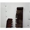 Image 3 : (2) Vintage Antique Logging Saw Blades