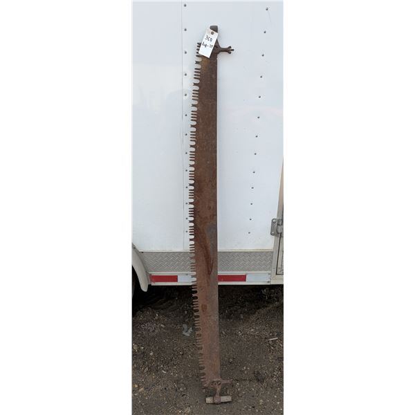 Vintage/Antique Crosscut Loggins Saw, 77”