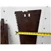 Image 3 : (2) Vintage Logging Saw Blades, 52.5”