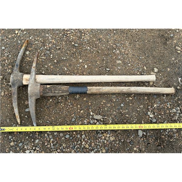 (2) Vintage Pickaxes